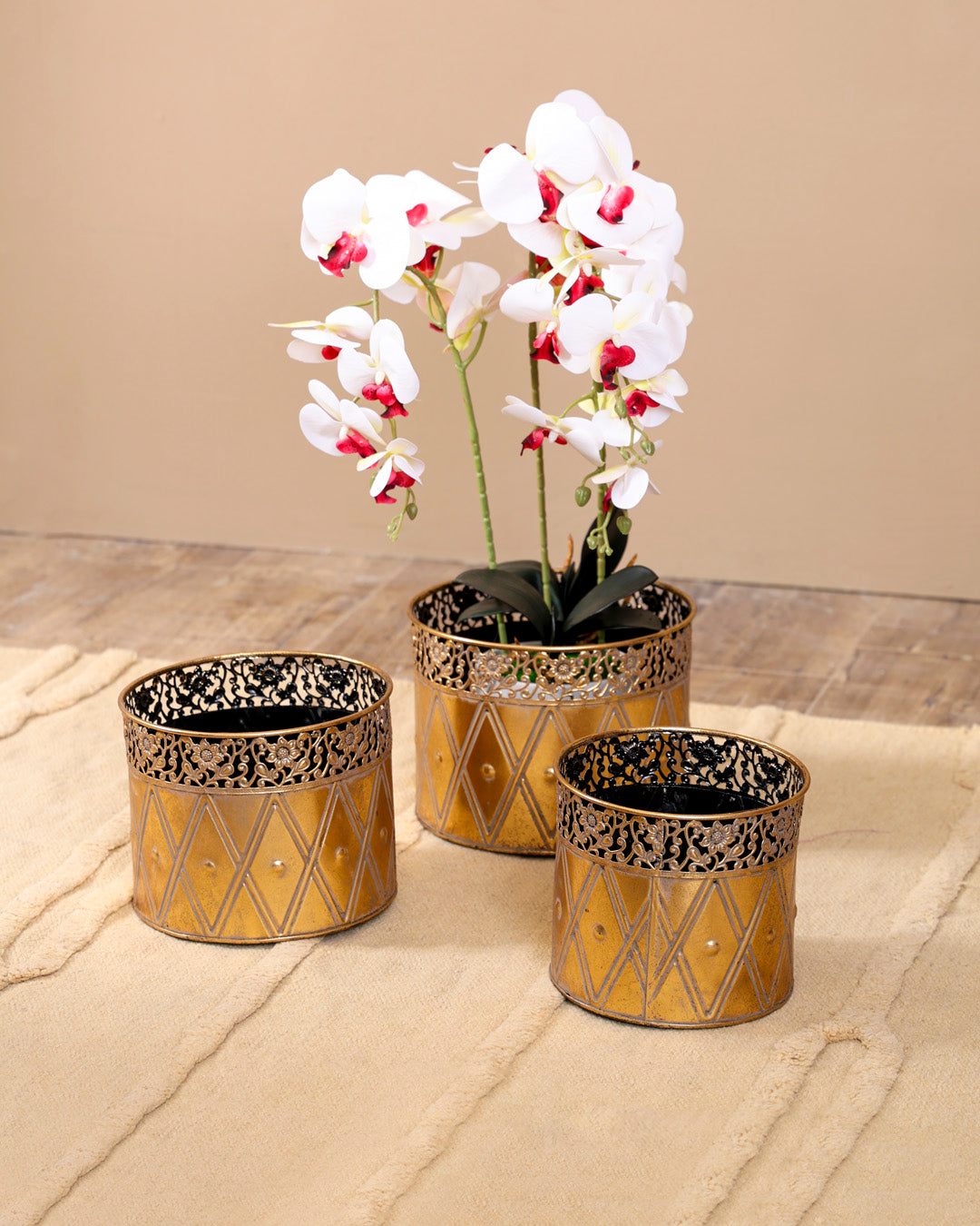 Diamond Planter - Set Of 3